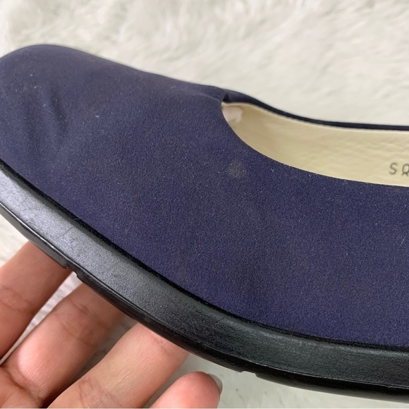Salvatore Ferragamo Sport Blue Flats Size 7 1/2 AA - Picture 4 of 14